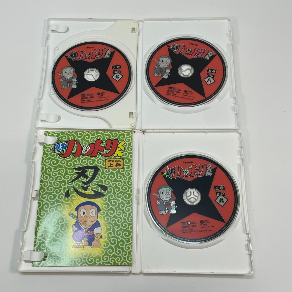 ◆忍者ハットリくん DVD-BOX 上巻 9巻組 フィギュア付き 特典 062