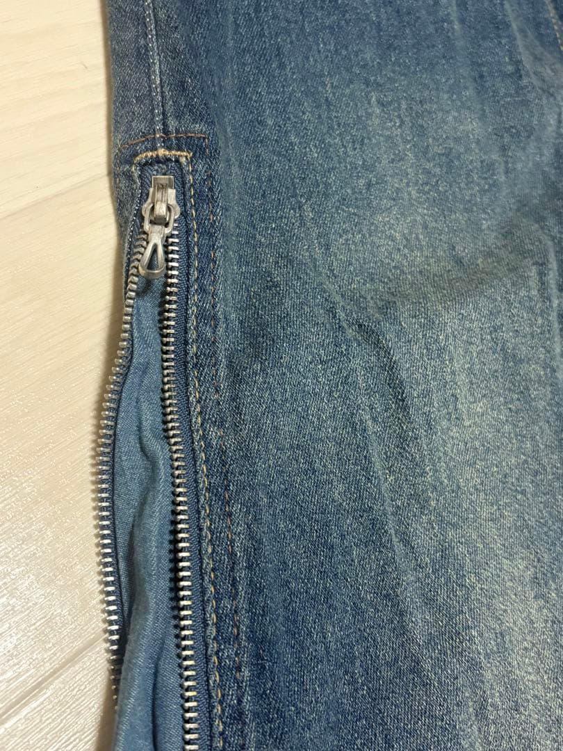 スカート goa denim gimmick zip skirt y2k