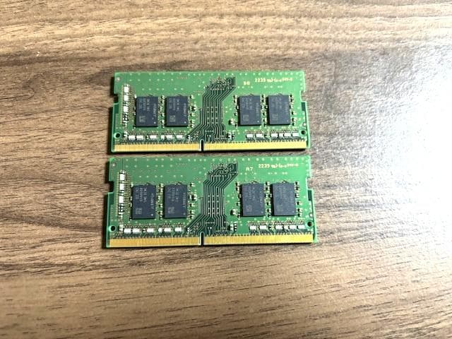 プ*っ様 Samsung 8GB✖２　DDR4 2666MHZ, 260 PIN