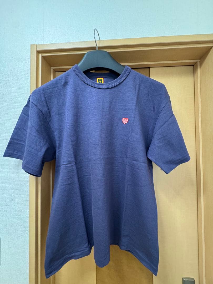 世界的人気のHUMAN MADE ネイビー Tシャツ