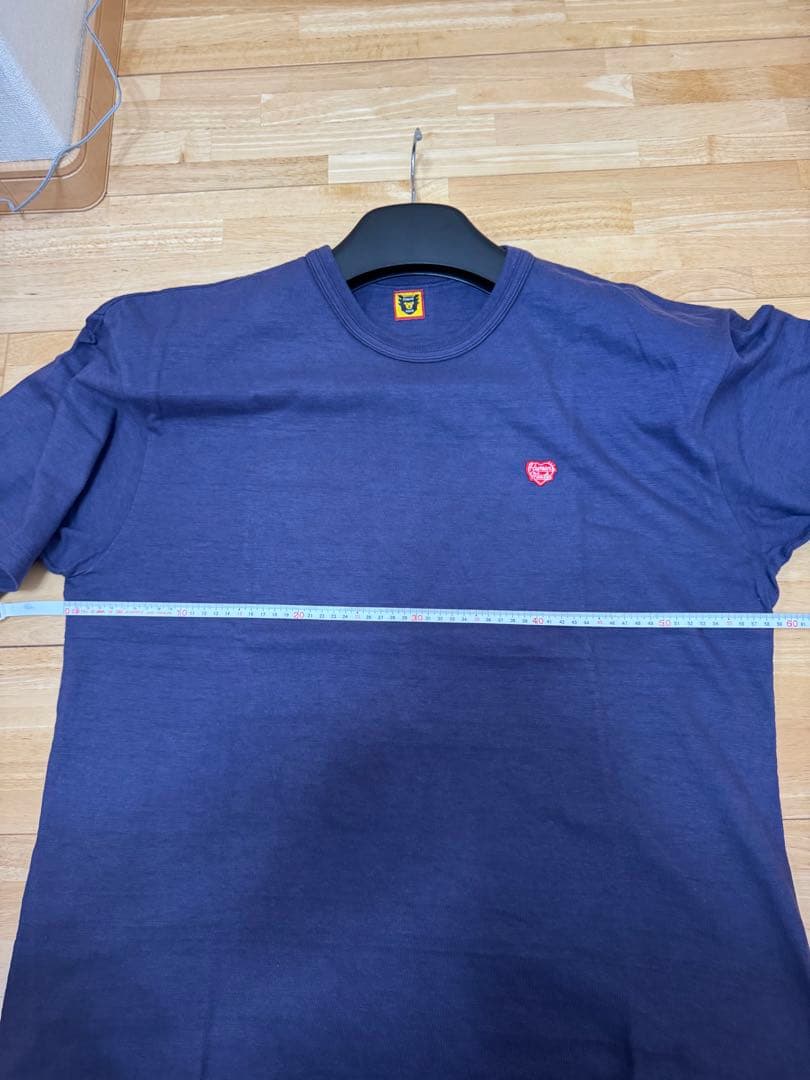 世界的人気のHUMAN MADE ネイビー Tシャツ