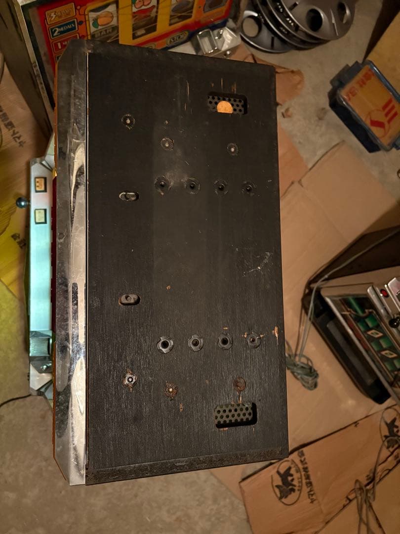 通電確認済み パチスロ実機 コンチネンタルIII 緑 レトロ スロッ