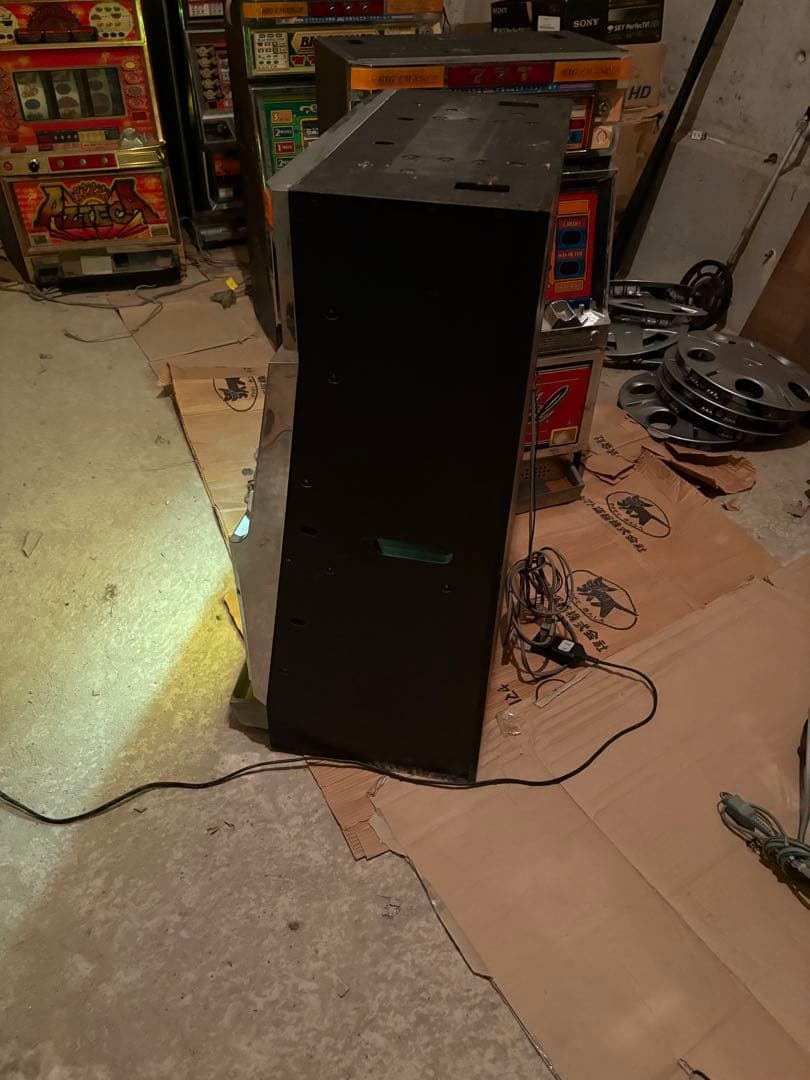 通電確認済み パチスロ実機 コンチネンタルIII 緑 レトロ スロッ
