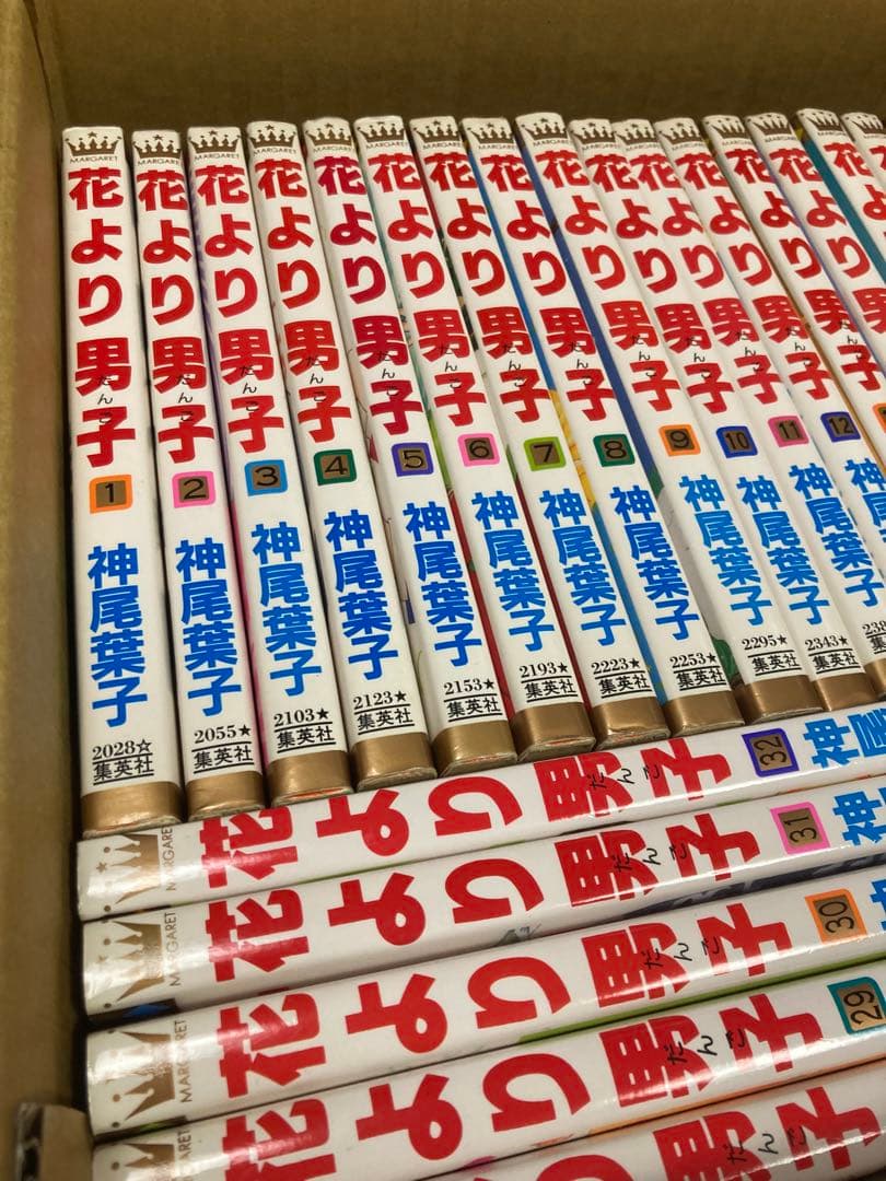 花より男子 全37巻セット キャラクターブック付き　美品