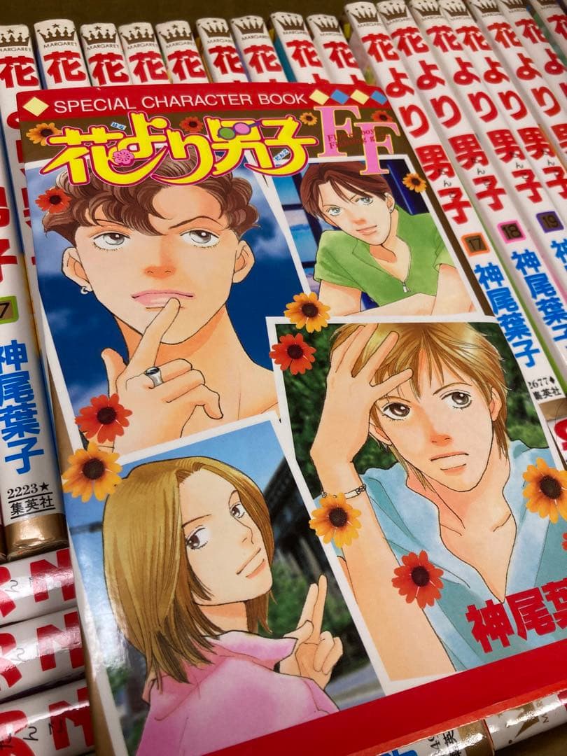花より男子 全37巻セット キャラクターブック付き　美品