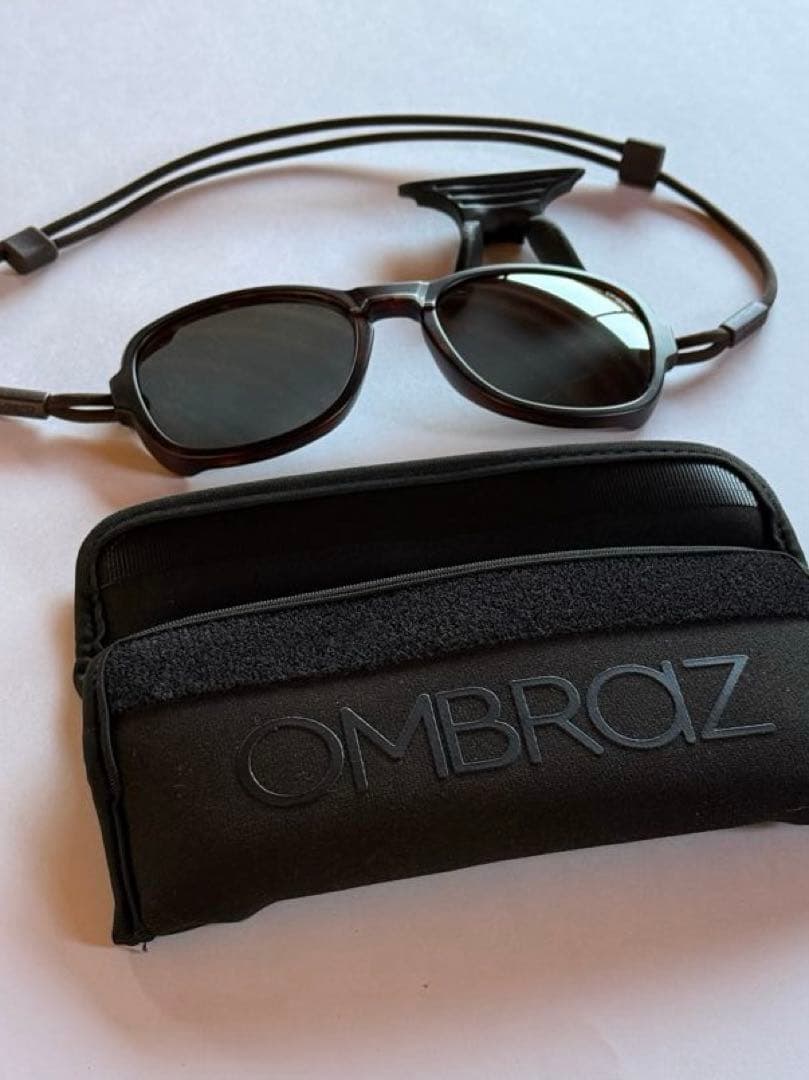 OMBRAZ Teton サングラスと専用ノーズバッド