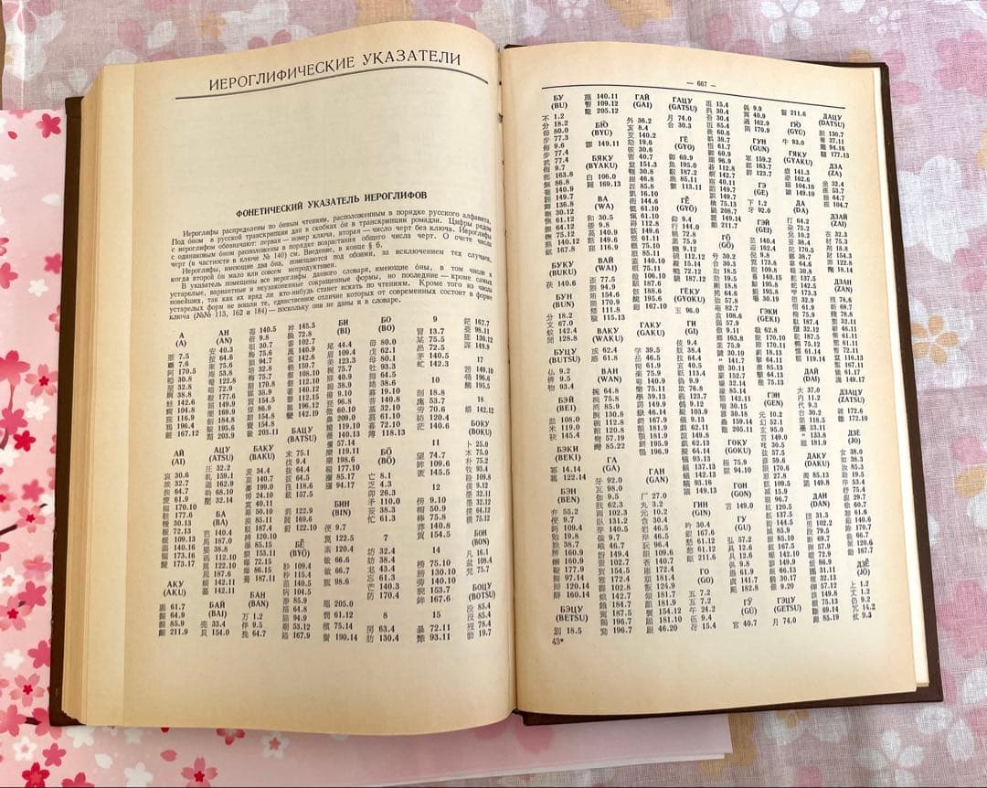 日本語-ロシア語 学習用漢字辞典1977年版
