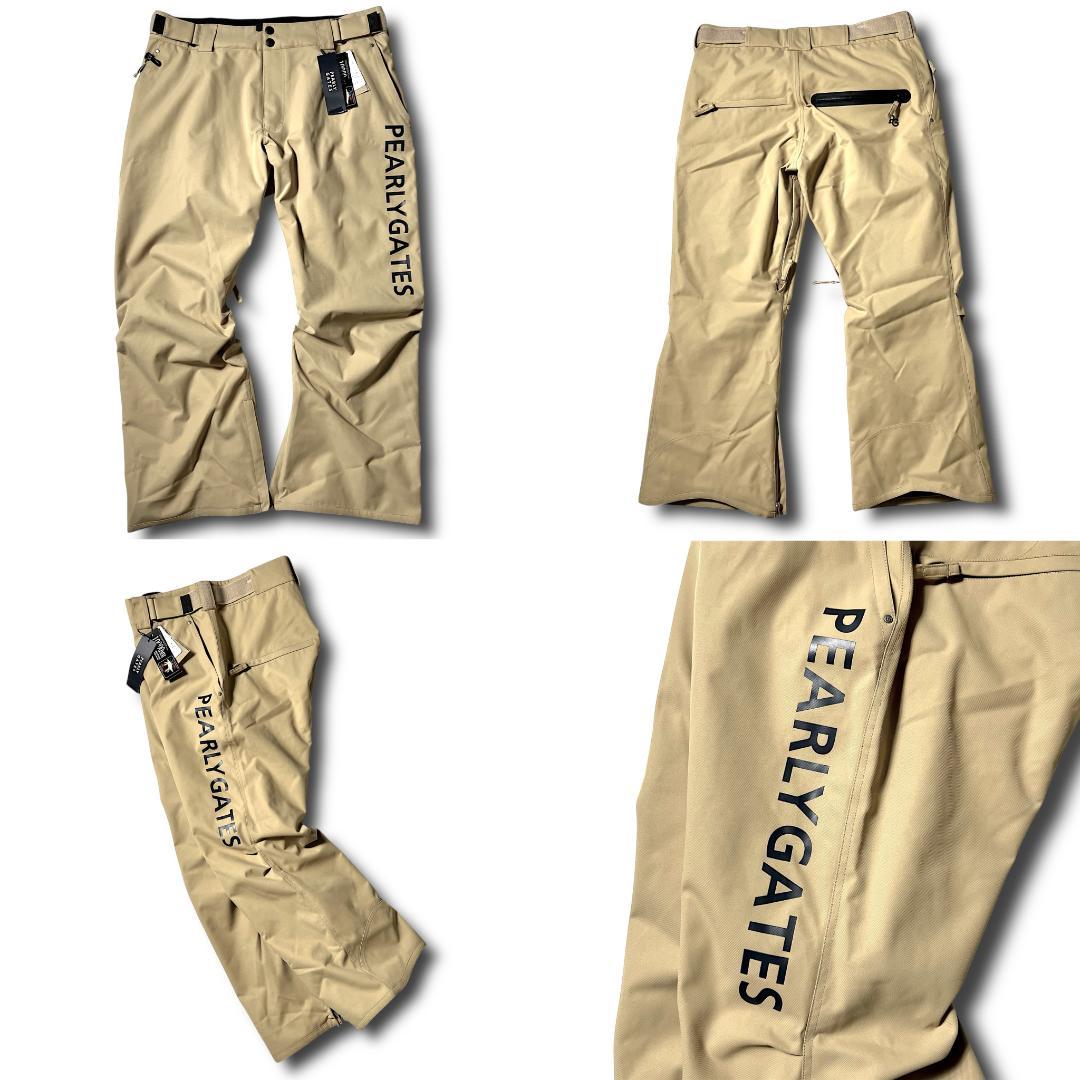 ま*ん様 ベージュ パーリーゲイツ 定価10.4万 防水防風 上下セット スノー