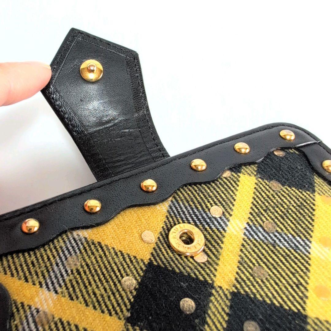 Vivienne Westwood 折り財布 オーブ スタッズ レザー 箱付き
