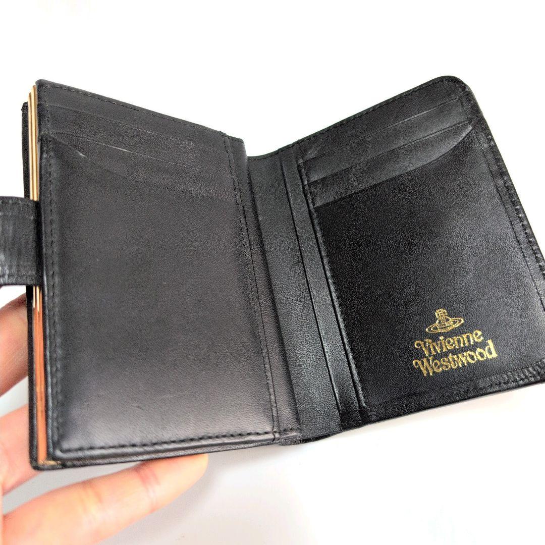 Vivienne Westwood 折り財布 オーブ スタッズ レザー 箱付き