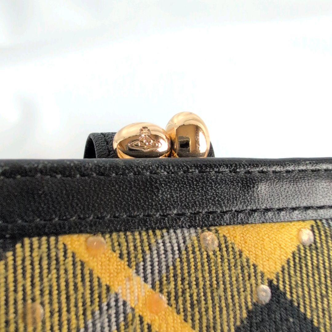 Vivienne Westwood 折り財布 オーブ スタッズ レザー 箱付き