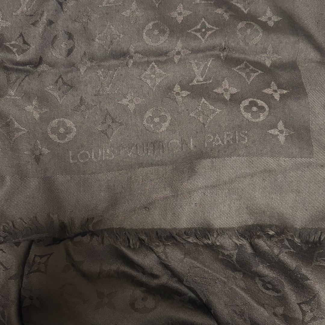 LOUIS VUITTON 大判 ストール スカーフ ブラウン