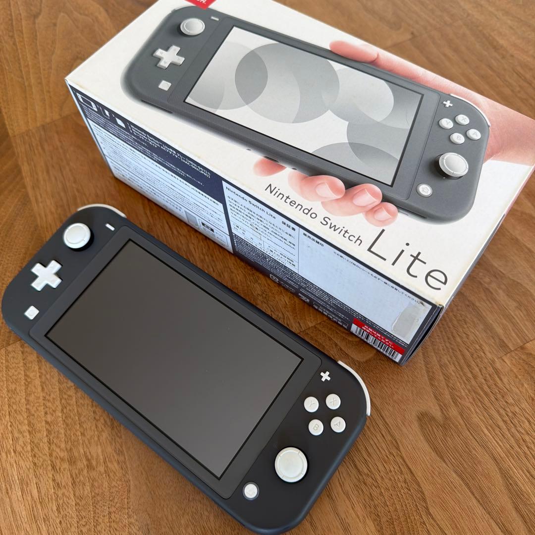 Nintendo switch lite スイッチ ライト 本体のみ グレー