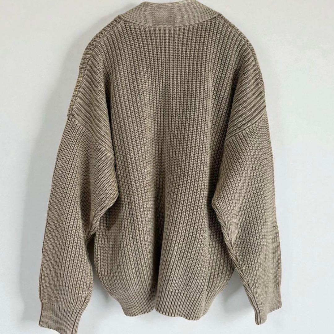 【美品】DEMYLEE デミリー コットン ニット カーディガン ベージュ