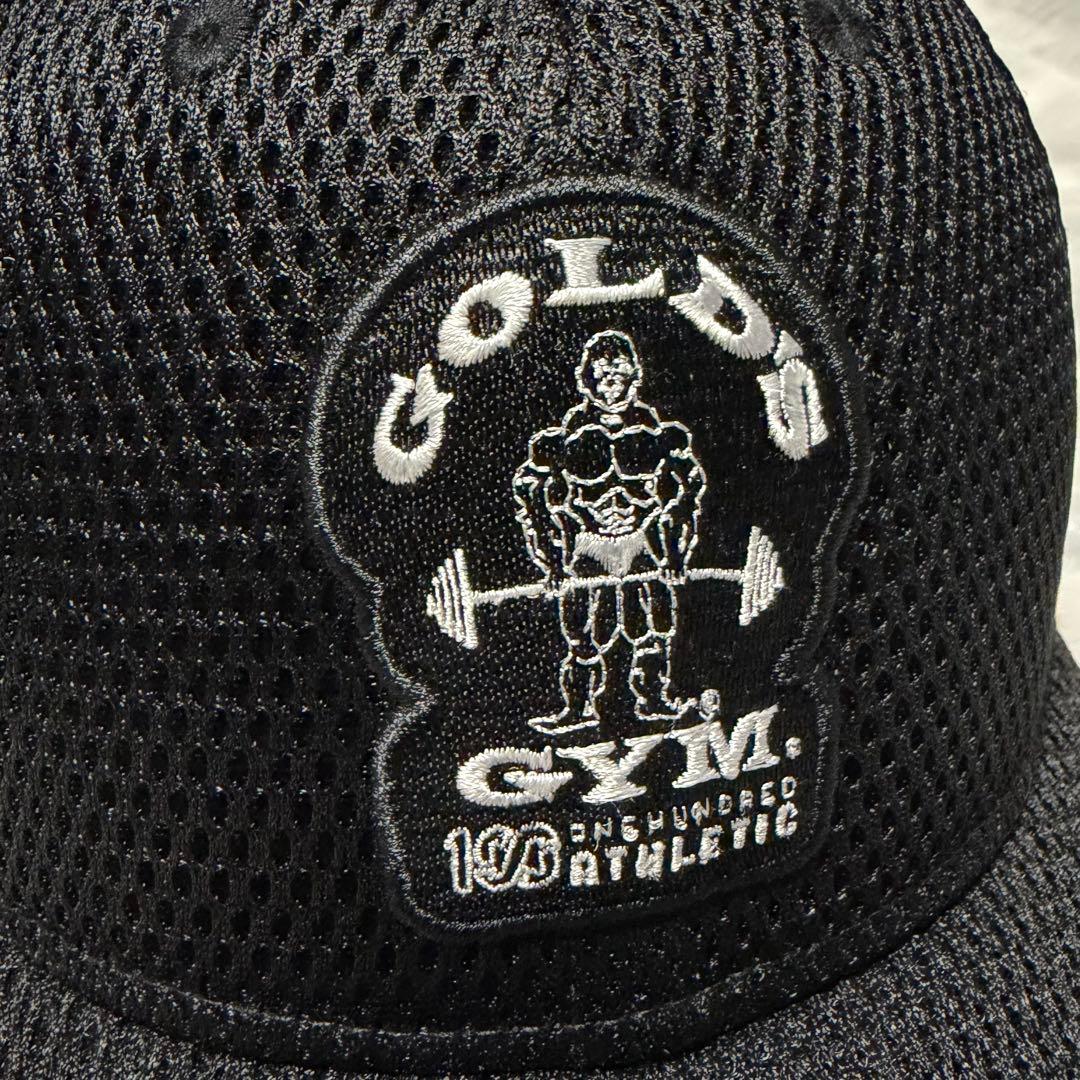 GOLD'S GYM × 100 Athletic × NEWERA キャップ