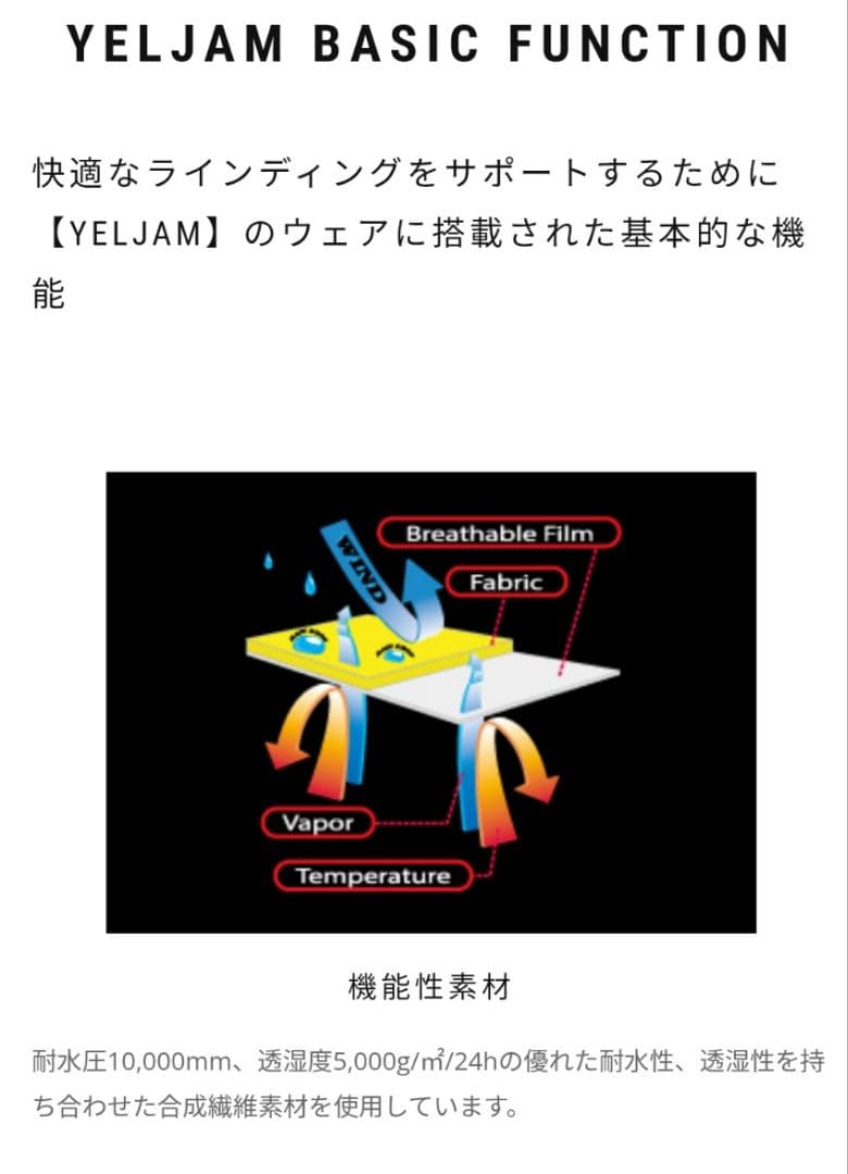 YELJAM スノボパンツ XL