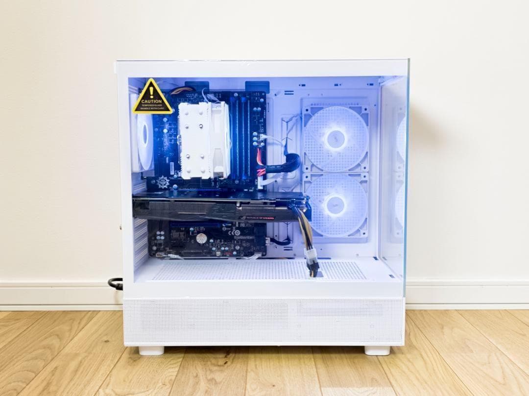白ゲーミングPC i7/ROG GTX1060 6GB/Office2021