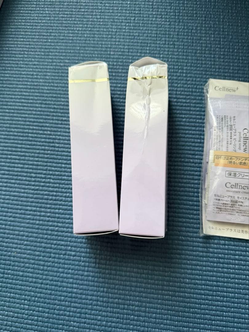 訳あり 新品 セルニュープラス UVクリーム 2個 サンプルおまけ 3点セット
