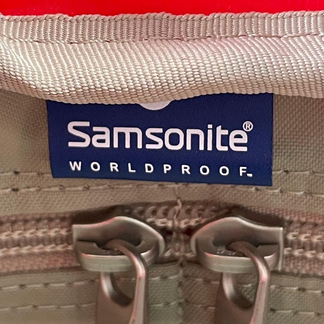 Samsonite ボストンキャリーバッグ　3way レッド　ショルダー