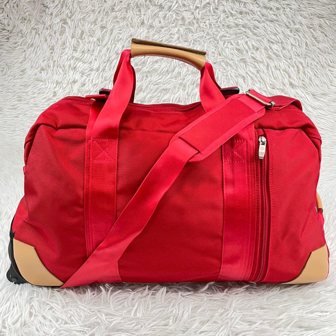 Samsonite ボストンキャリーバッグ　3way レッド　ショルダー