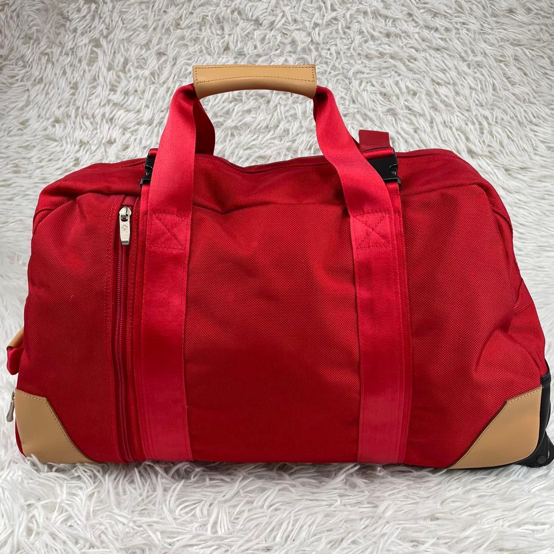 Samsonite ボストンキャリーバッグ　3way レッド　ショルダー