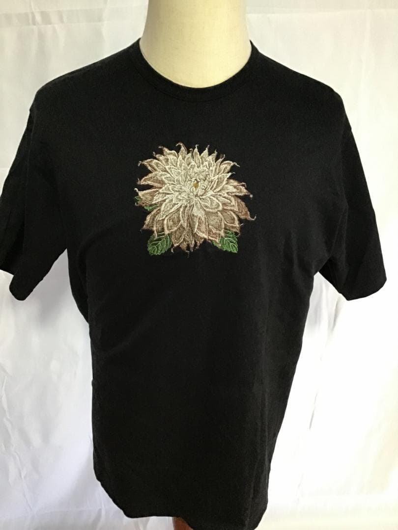 トップス WILDSIDE YOHJI YAMAMOTO EmbroideryDahlia