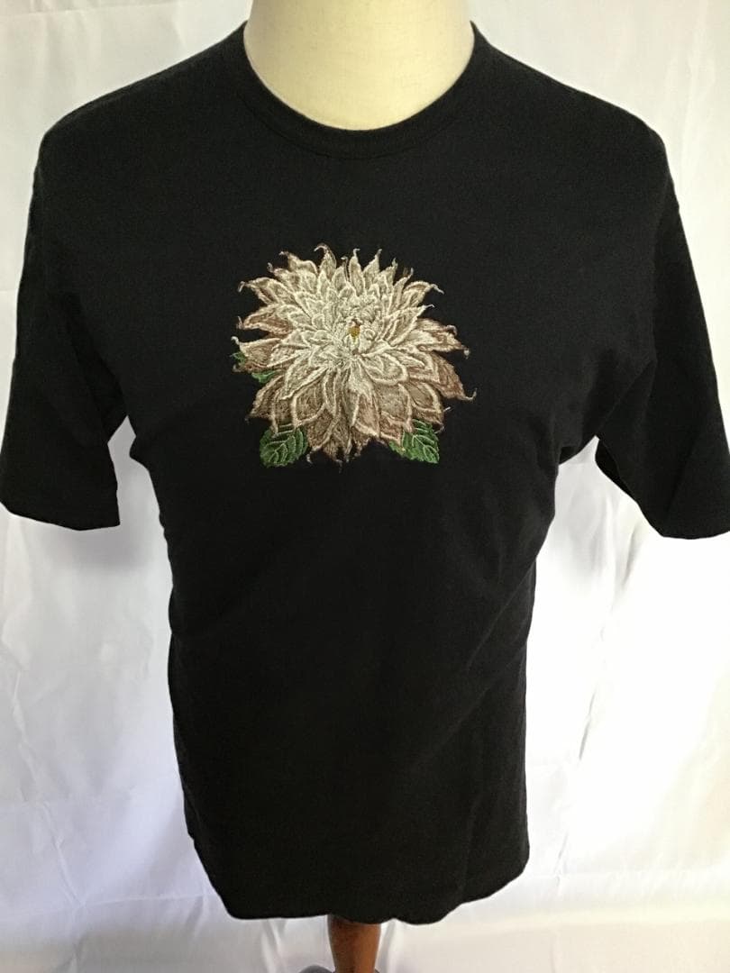 トップス WILDSIDE YOHJI YAMAMOTO EmbroideryDahlia
