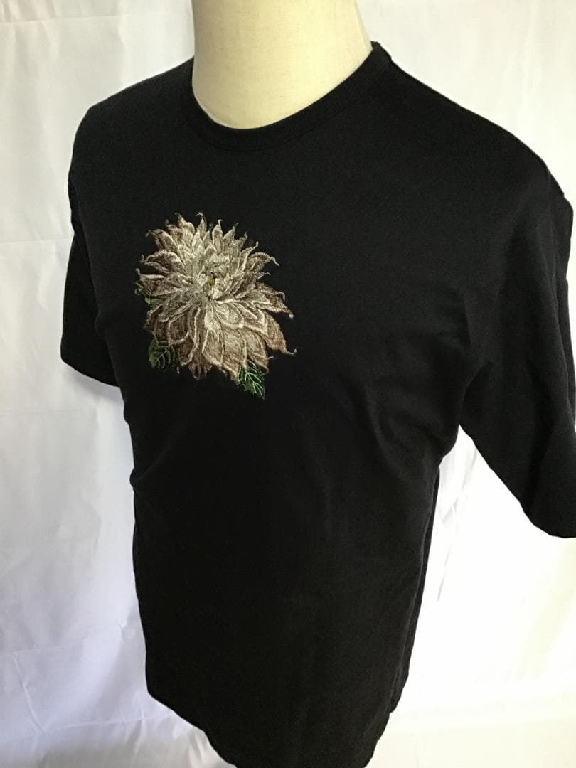 トップス WILDSIDE YOHJI YAMAMOTO EmbroideryDahlia