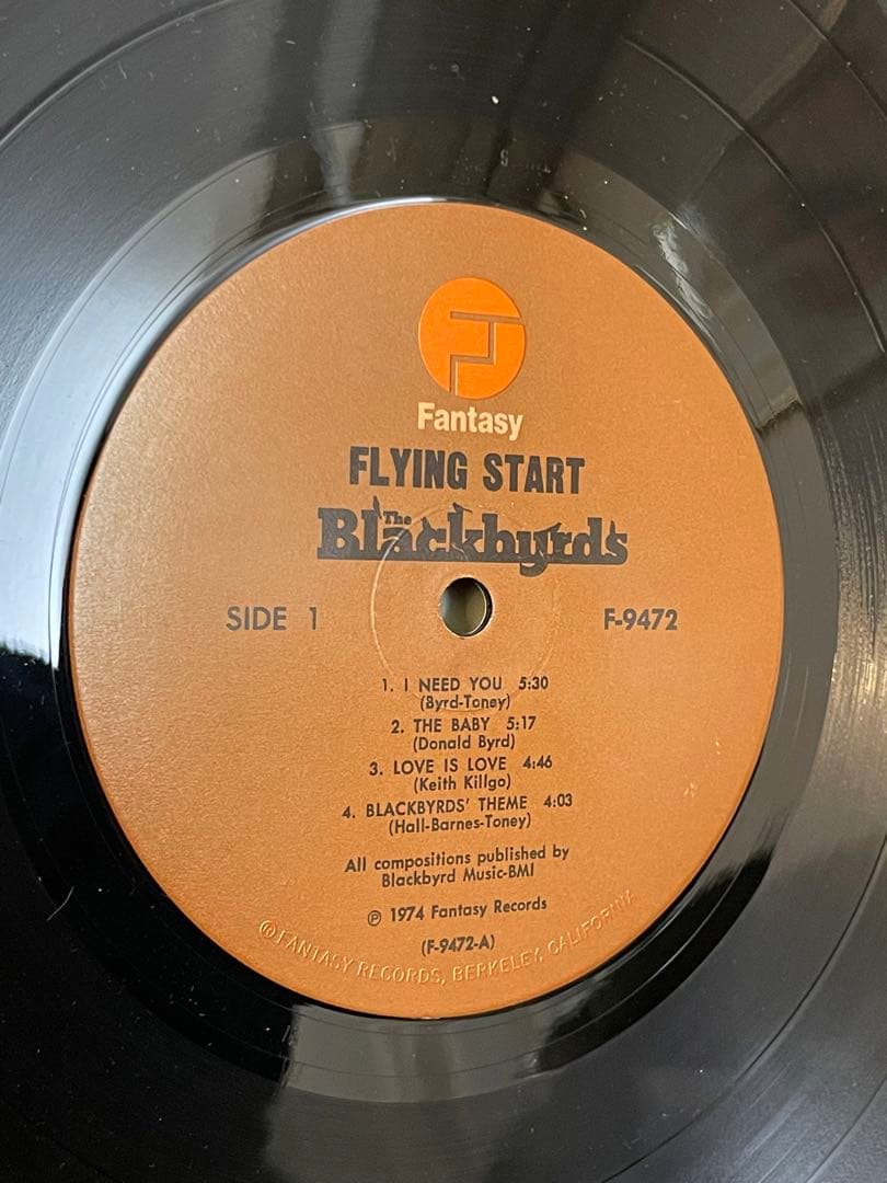 The Blackbyrds Flying Start USオリジナル LP名盤