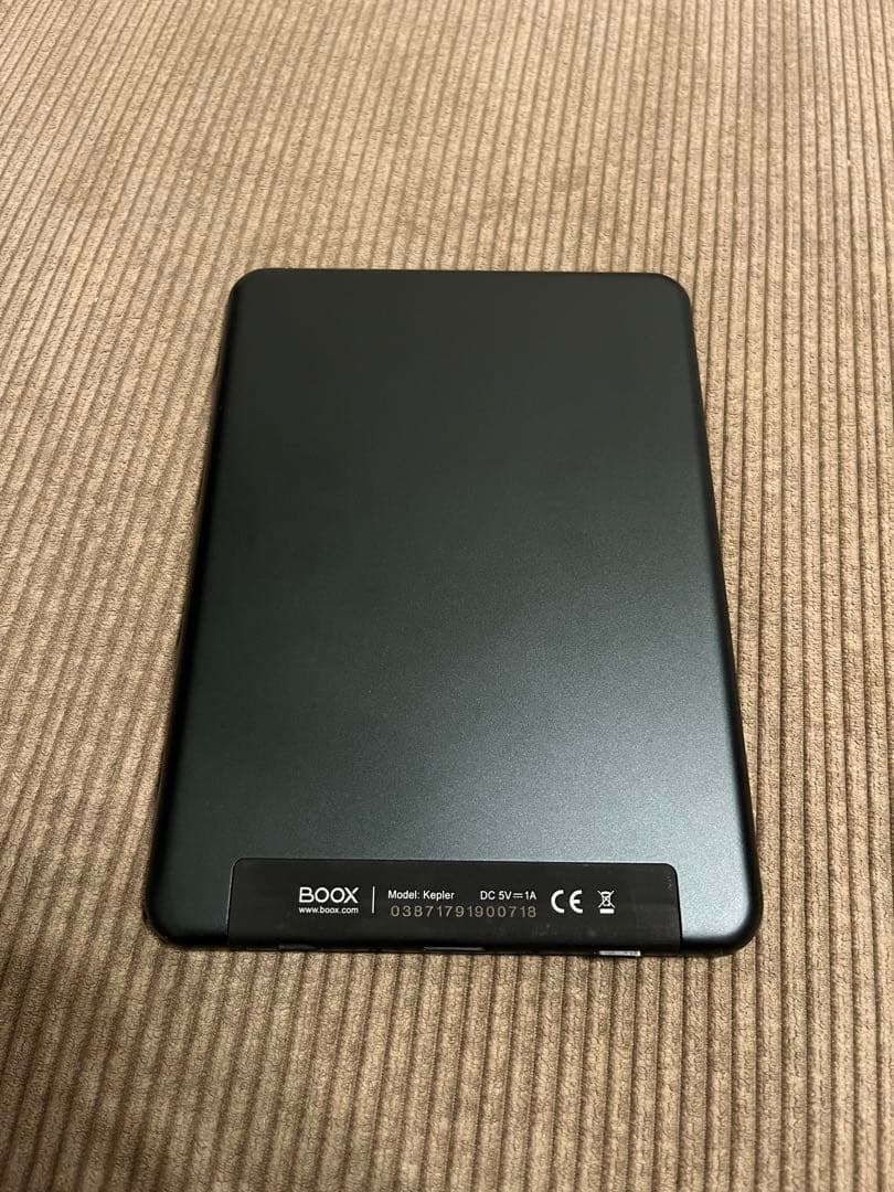 BOOX kepler 6インチ 電子ペーパータブレット（ブラック）