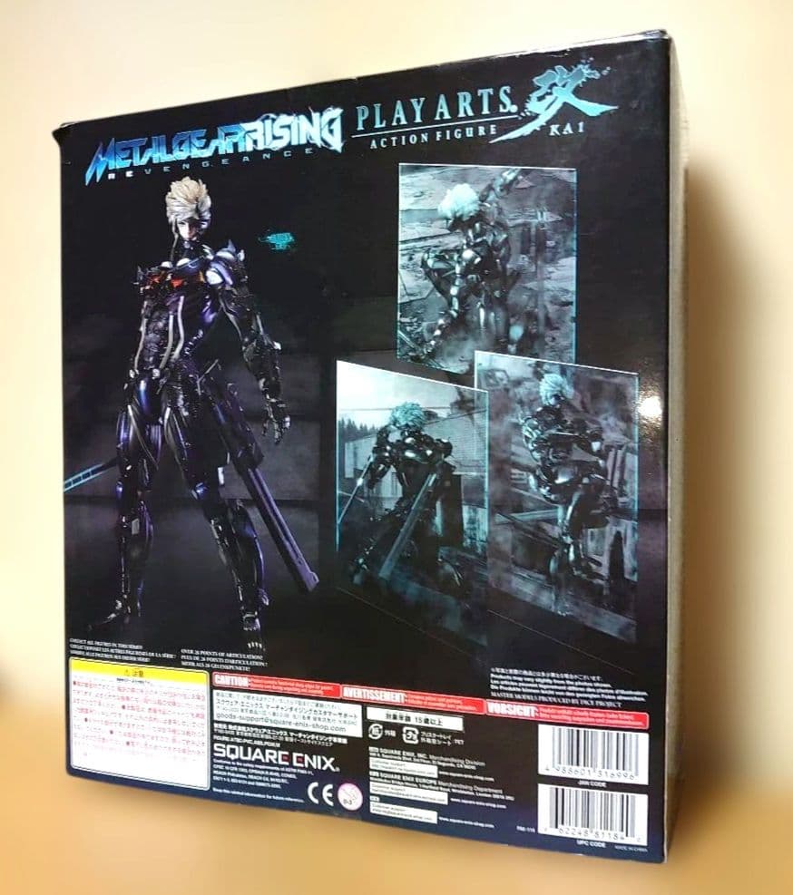 PLAY ARTS 改 メタルギア ライジング リベンジェンス 雷電 フィギュア