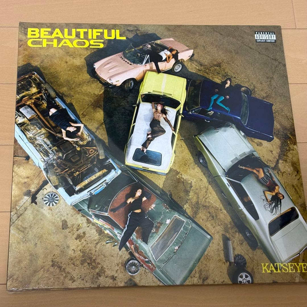 【新品未開封/サイン付】KATSEYE BEAUTIFUL CHAOS 限定LP