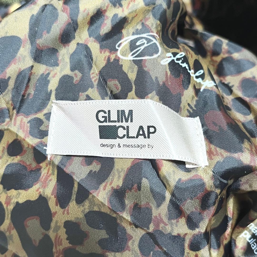 ✨新品未使用✨GLIM CLAP リバーシブル MA-1 ブルゾン レオパード