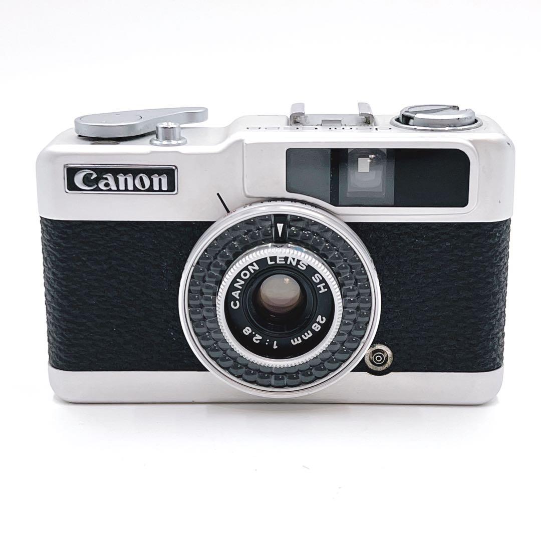 【良品】 Canon demi EE28 ハーフフィルムカメラ