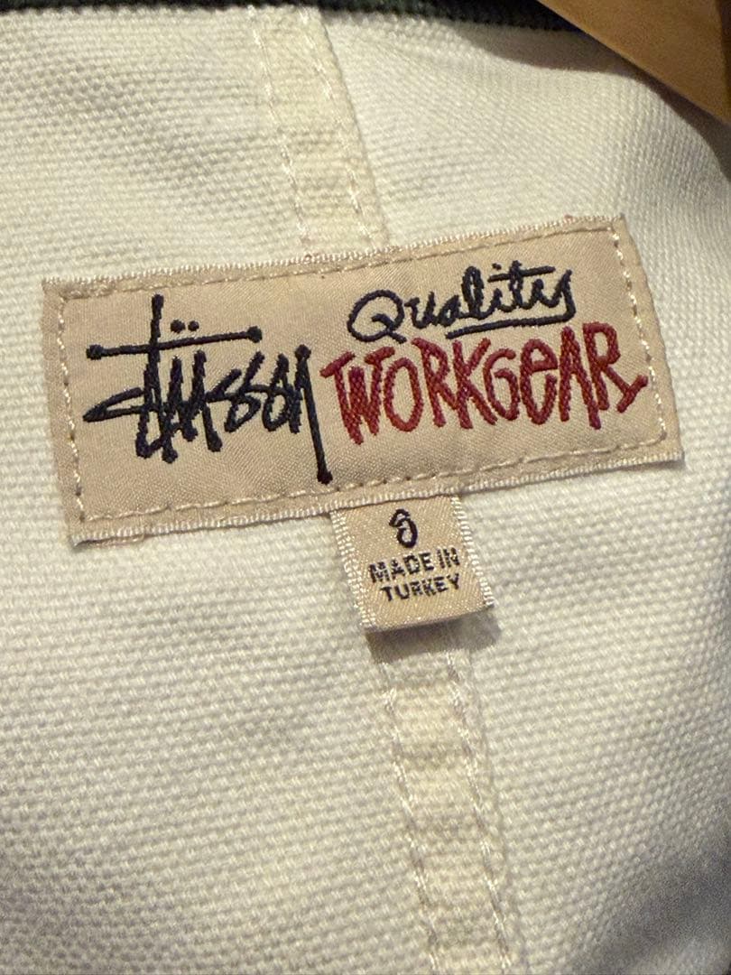 Stüssy コーデュロイ襟 カバーオール　STUSSY