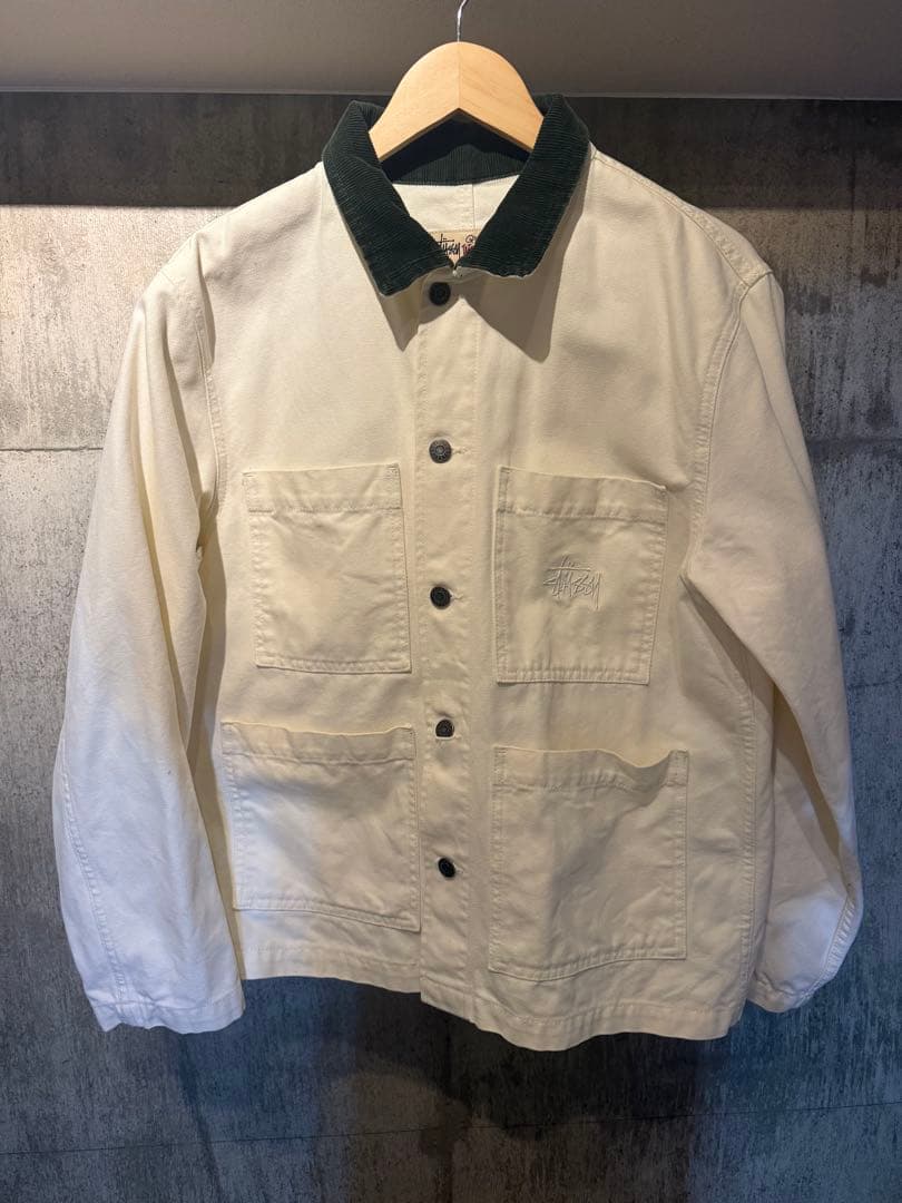 Stüssy コーデュロイ襟 カバーオール　STUSSY