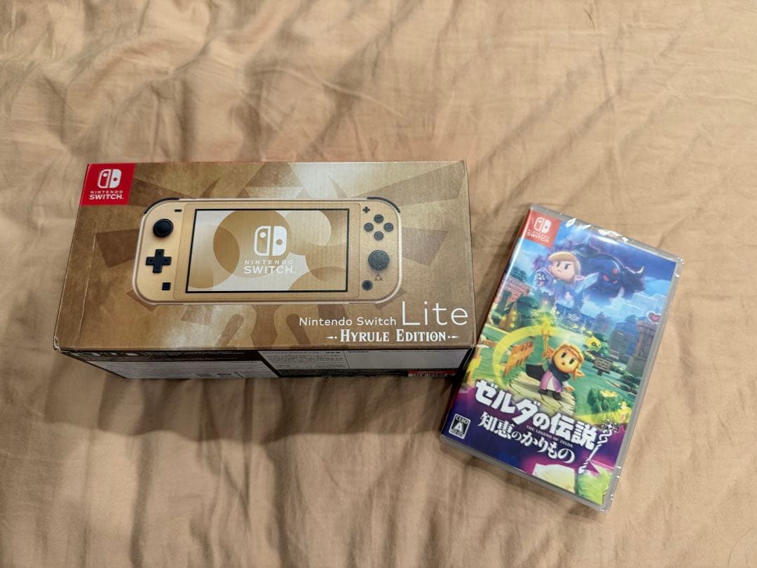 Nintendo Switch Lite Hyrule Edition ゼルダ