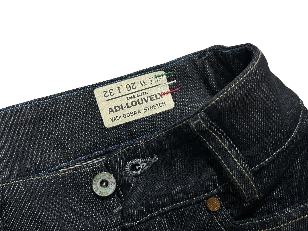未着用　ディーゼル × アディダス オリジナルス　デニムパンツ　ジーンズ