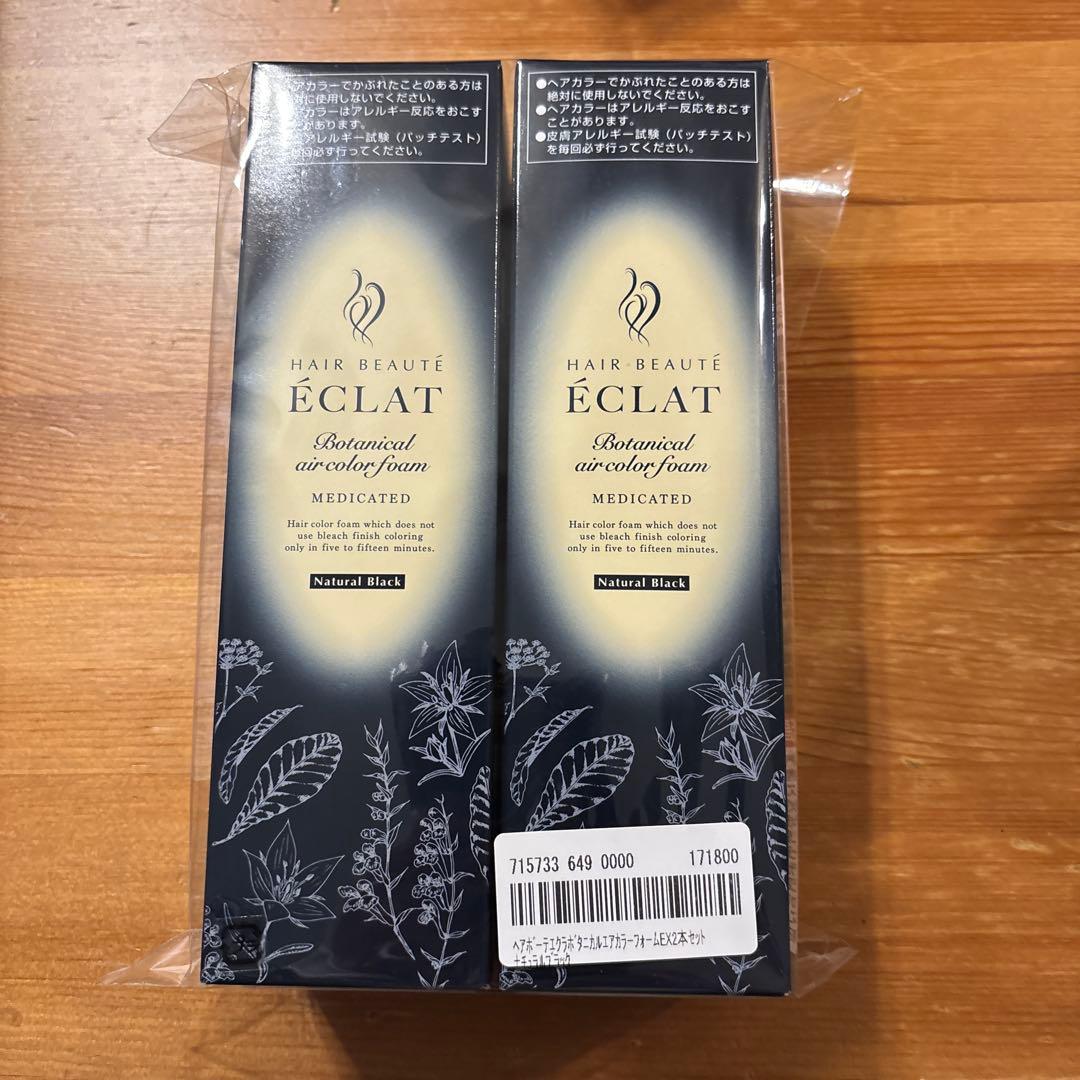 HAIR BEAUTE ÉCLAT 白髪染め 2本セット
