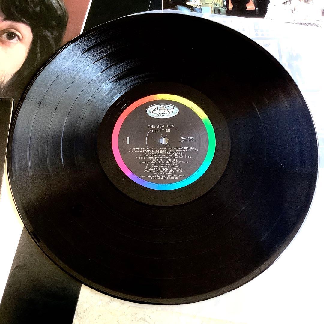 レア!美音‼︎ 1983年発売 ポスター スリーブ付 ビートルズ レットイットビー