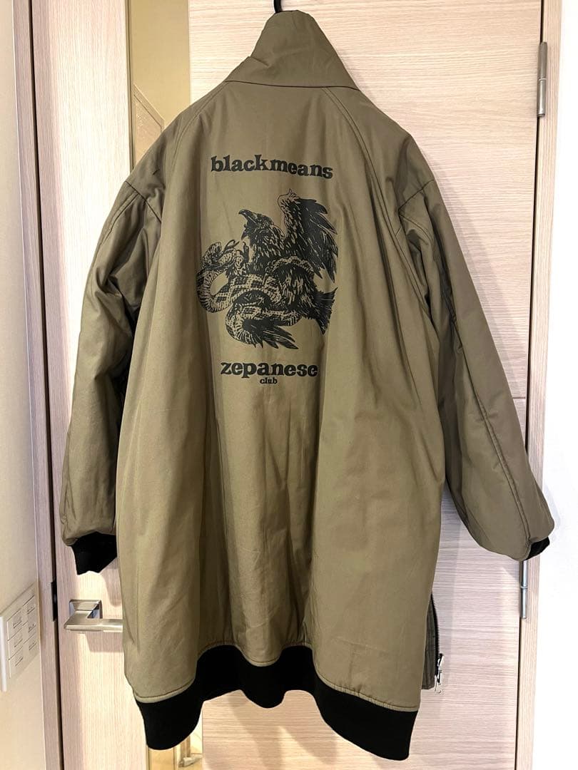 blackmeans×zepanese club コラボ 2wayモッズコート