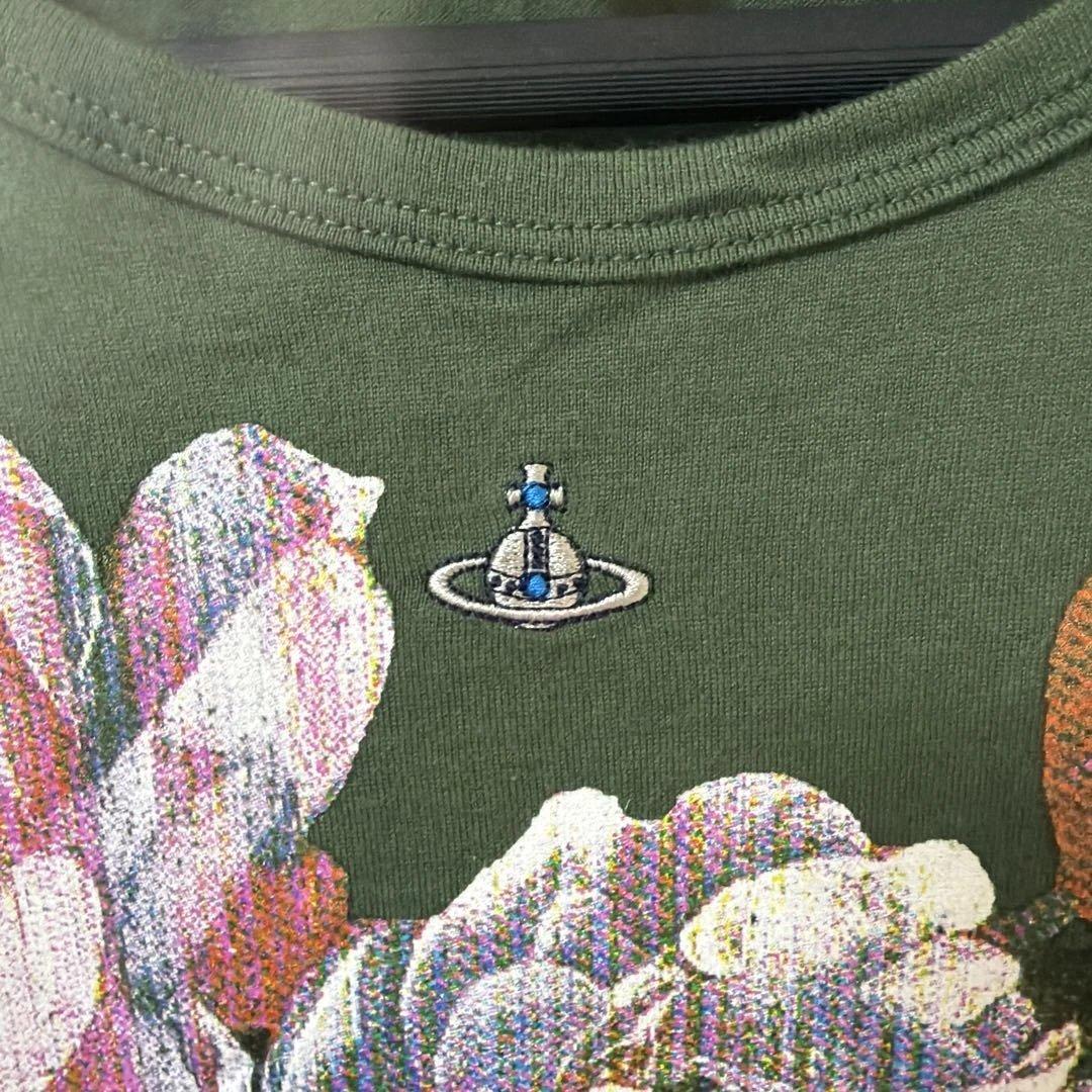 Vivienne Westwood メンズフラワープリント Tシャツ 44