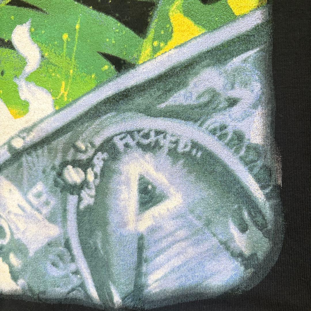 90s CONART コナート グラフィック Tシャツ ブラック ビンテージ