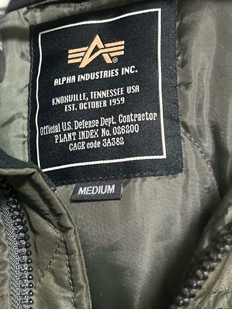 ALPHA MA-1 FLIGHT JACKET アルファエムエーワン