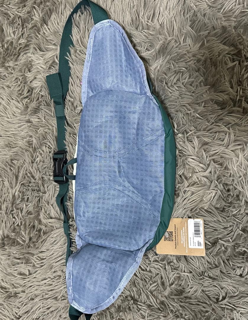 最終値下美品patagonia テラビア・ヒップ・パック 4L バーナクルブルー