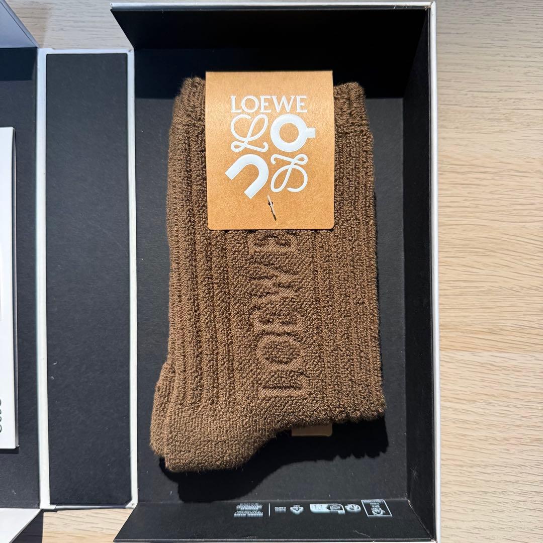 LOEWE × ON ロエベコラボ ソックス Sサイズ 完売品超レア　早い者勝ち