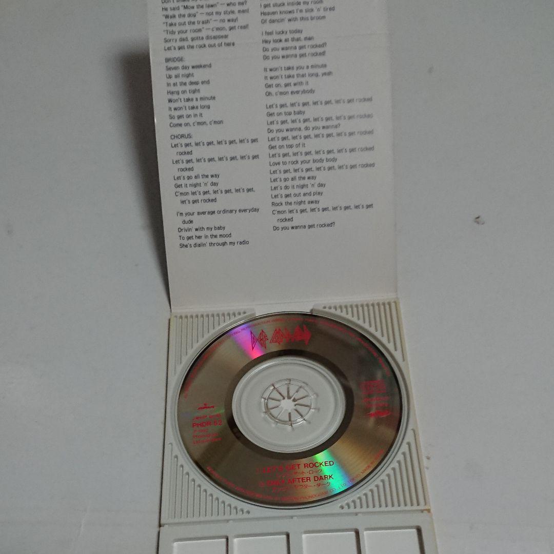 【廃盤CDシングル】DEF LEPPARD/レッツ・ゲット・ロック