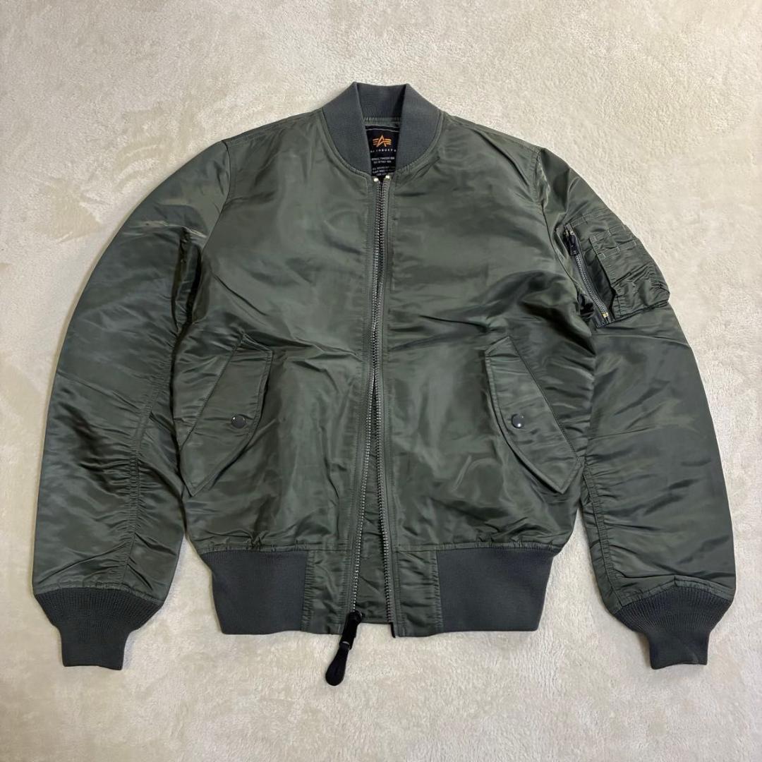 【美品】ALPHA フライトジャケット TA0414 L-2B メンズ S