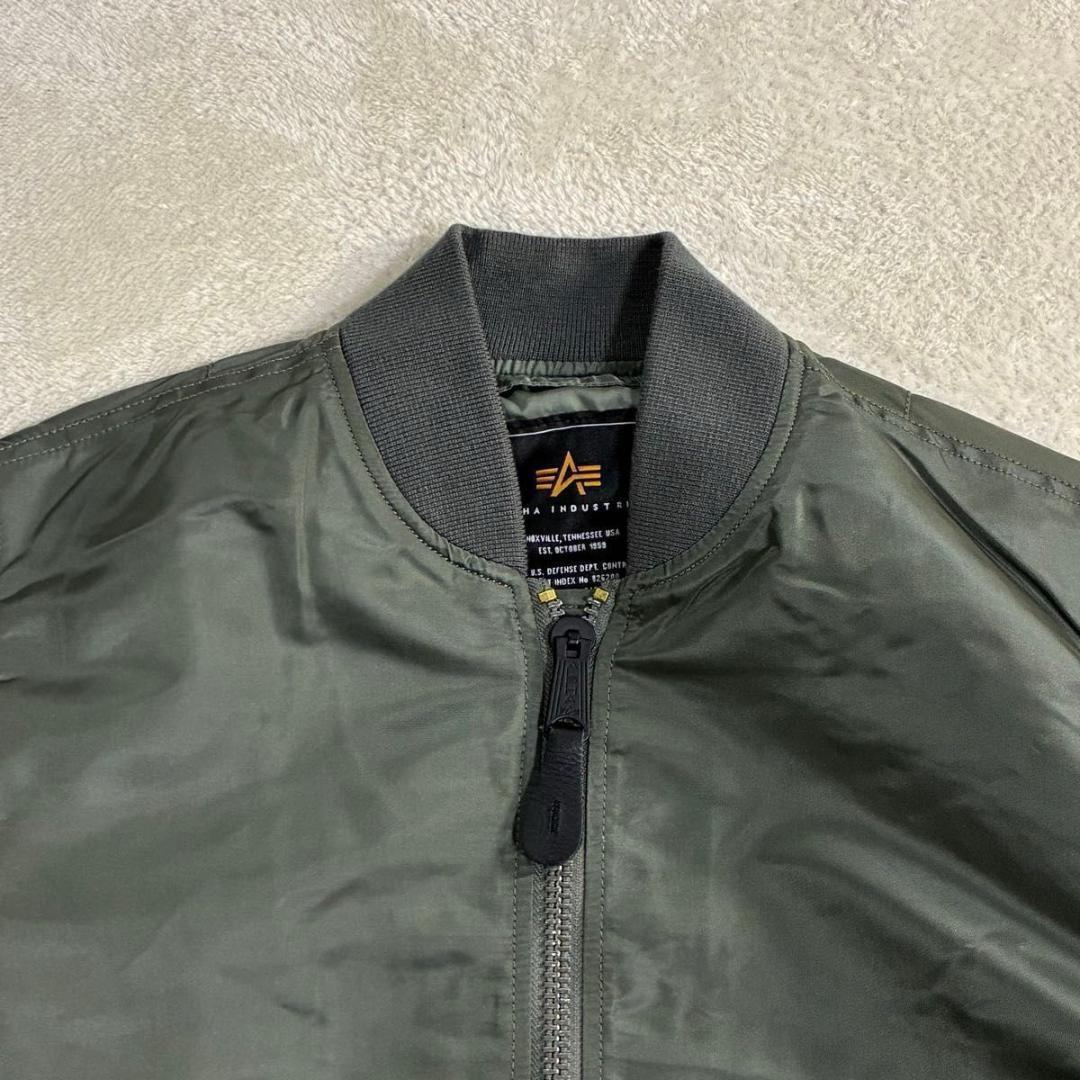 【美品】ALPHA フライトジャケット TA0414 L-2B メンズ S