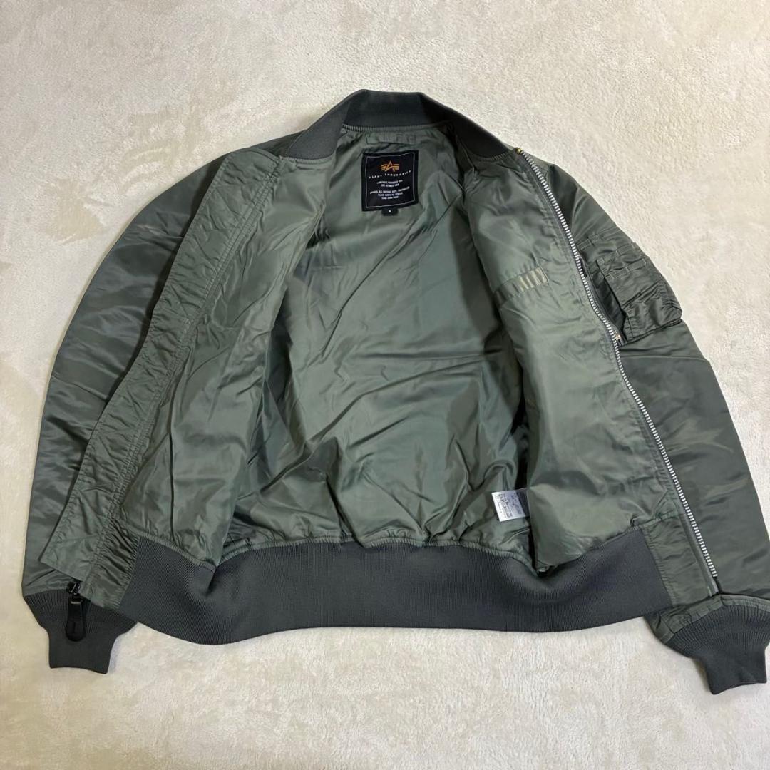 【美品】ALPHA フライトジャケット TA0414 L-2B メンズ S